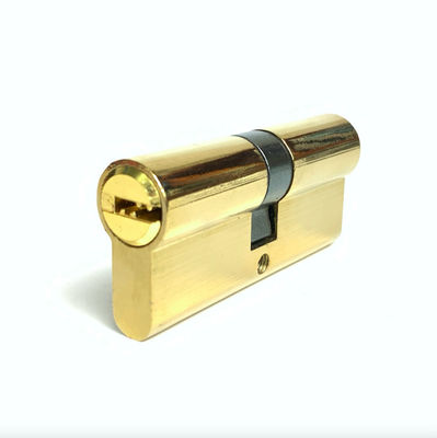 qualidade  70mm Iron Brass Cylinder Double Open Key Lock Cylinder Customized fábrica