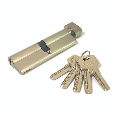 100mm  Single open Brass Cylinder Lock