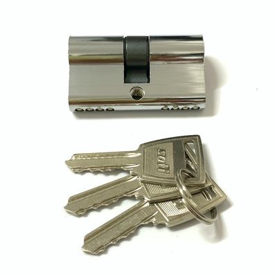 54mm Zinc Cylinder Lock Double Open Security Lock Cylinder Várias cores disponíveis