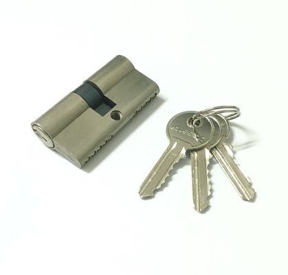 Cilindro aberto do perfil do Euro do dobro liga de zinco do fechamento do cilindro 60mm