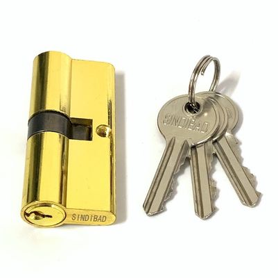Bloqueio de cilindro de zinco duplo aberto Euro Bloqueio de barril personalizado 70 mm