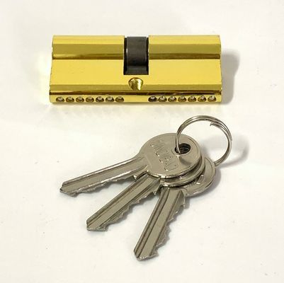 Bloqueio de cilindro de zinco duplo aberto Euro Bloqueio de barril personalizado 70 mm