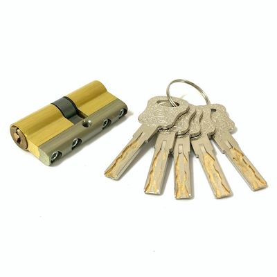 Bloqueio de chave de cilindro de 60 mm Anti-quebra Euro Lock cilindro tamanho personalizado