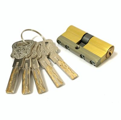 Bloqueio de chave de cilindro de 60 mm Anti-quebra Euro Lock cilindro tamanho personalizado