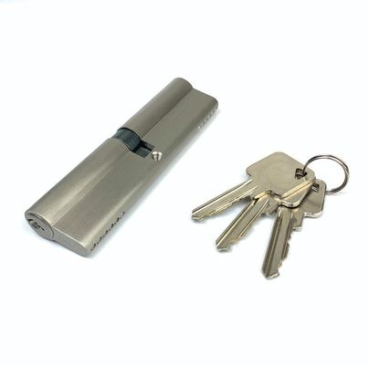 tamanho feito sob encomenda do cilindro do euro do dobro da prata do cilindro da fechadura da porta de 120mm