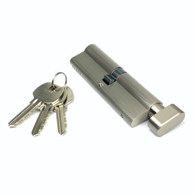 100 mm Euro Profile Single Cylinder Dimensões personalizadas Euro Cylinder de um só lado