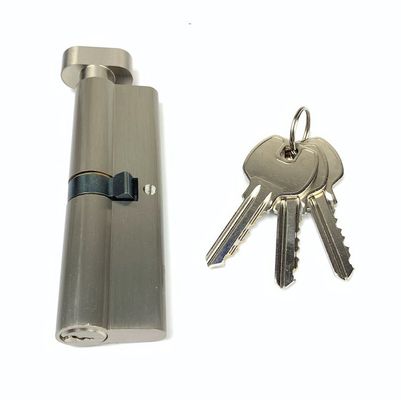 100 mm Euro Profile Single Cylinder Dimensões personalizadas Euro Cylinder de um só lado