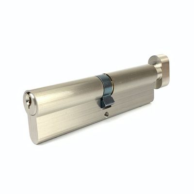 Prata Bloqueio de cilindro único Euro 110mm Euro cilindro com molas inoxidáveis