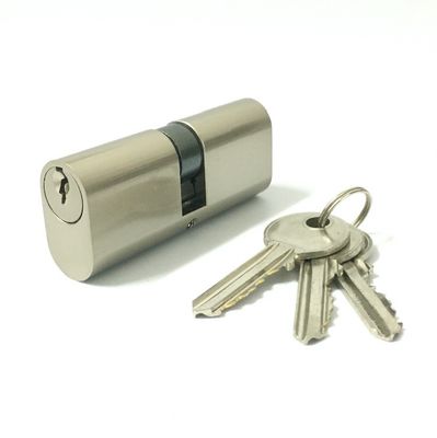 75 mm Oval Profil Cylinder Lock Brass Key Lock Cylinders Grande