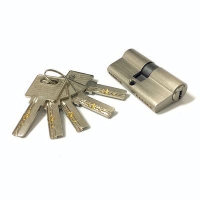 Tamanho personalizado cilindro de alumínio latão 60mm fechadura de porta de barril com chaves