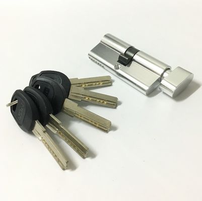 Fechadura de porta de alumínio de latão cilindro de abertura única 70 mm fechadura de porta de cilindro tamanho personalizado