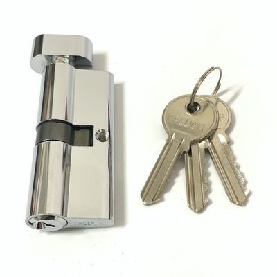 Single Open Alumínio Brass cilindro tamanho personalizado porta de fechamento Barril 70mm
