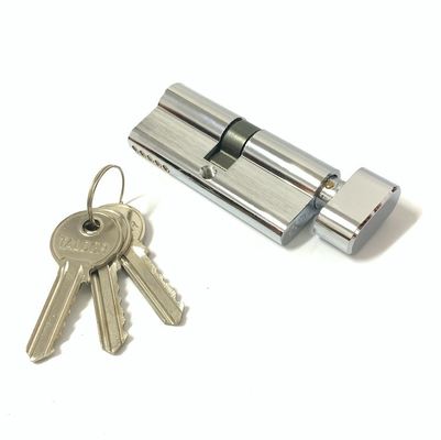 Single Open Alumínio Brass cilindro tamanho personalizado porta de fechamento Barril 70mm
