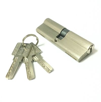 Fechadura de cilindro de alumínio de porta de 90 mm Euro Cylinder Double Open Customized