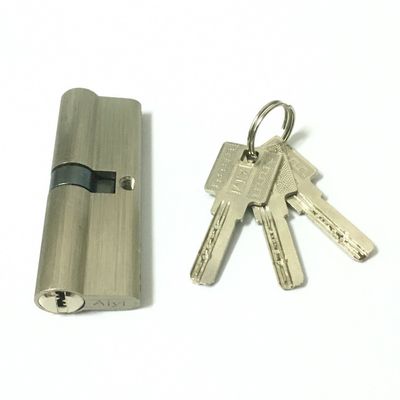 Fechadura de cilindro de alumínio de porta de 90 mm Euro Cylinder Double Open Customized