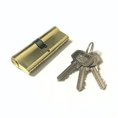 Dois cilindros abertos de zinco de latão fechado a 80 mm