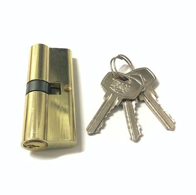Dois cilindros abertos de zinco de latão fechado a 80 mm