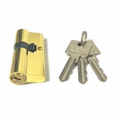 Cinturão de latão de duplo cilindro de ouro para substituição de fechadura de cilindro personalizado