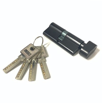 Círculo de bronze de zinco preto Euro Profil Círculo de porta de substituição com núcleo de bronze