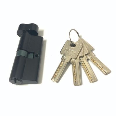 Círculo de bronze de zinco preto Euro Profil Círculo de porta de substituição com núcleo de bronze