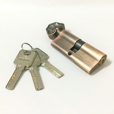 SN CP GP SB AB MAB AC Euro Profile Single Cylinder Zinc Alloy Door Lock Substituição com núcleo de latão