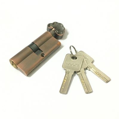 SN CP GP SB AB MAB AC Euro Profile Single Cylinder Zinc Alloy Door Lock Substituição com núcleo de latão