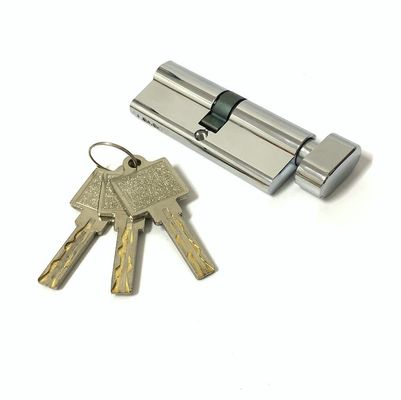 Bloqueio de cilindro único de 80 mm Bloqueio de porta de tamanho personalizado Substituição do cilindro