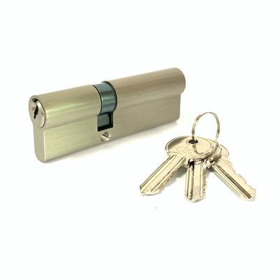 Fechadura da porta personalizada do cilindro do fechamento dobro do cilindro do Euro de 90mm