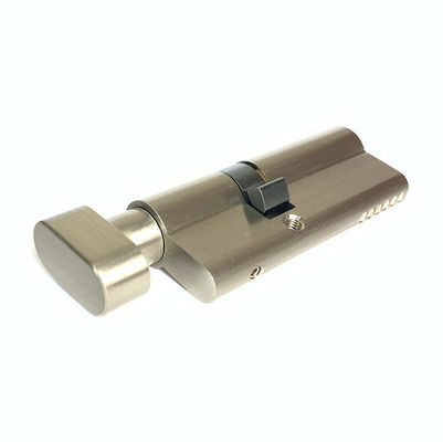 Fechaduras de cilindro de perfil Euro de 75 mm Fechaduras de cilindro único de latão personalizadas