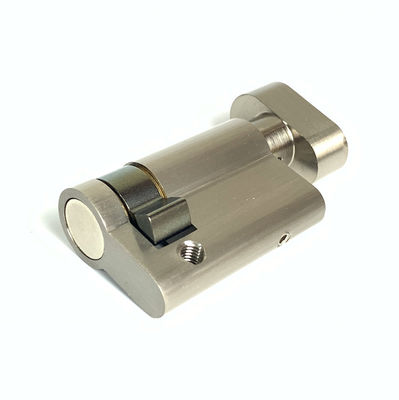 40mm 45mm 50mm 55mm 60mm cilindro de travagem do polegar fechamento Euro Profil Meio cilindro de botão