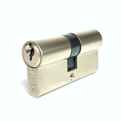 Substituição personalizada 60mm do fechamento do cilindro da porta do cilindro chave dobro do ferro