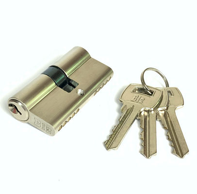 Substituição personalizada 60mm do fechamento do cilindro da porta do cilindro chave dobro do ferro