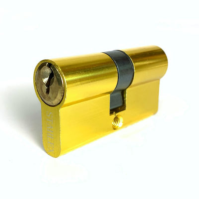 60mm Alumínio Door Lock Cylinder Double Open Euro Lock Cylinders Personalizado