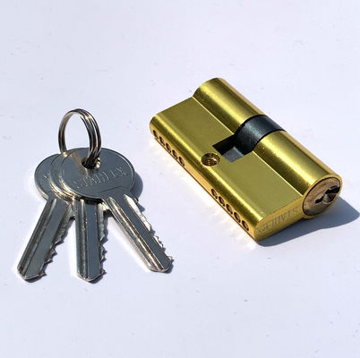 60mm Alumínio Door Lock Cylinder Double Open Euro Lock Cylinders Personalizado