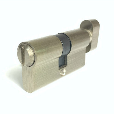 Fechadura de cilindro de latão de 60 mm privacidade fechadura de barril de banheiro para WC