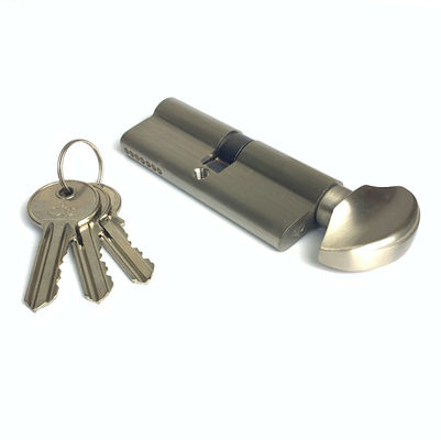Único cilindro aberto da porta da fechadura 80mm da chave do cilindro personalizado