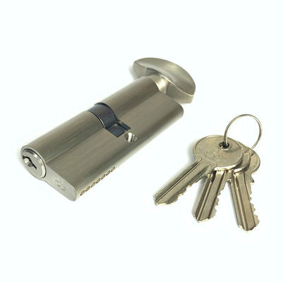 Único cilindro aberto da porta da fechadura 80mm da chave do cilindro personalizado