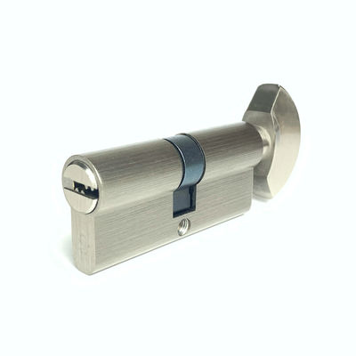 Único cilindro aberto personalizado SN CP GP SB AB MAB AC Euro Cilindro PRETO 70mm com núcleo de bronze