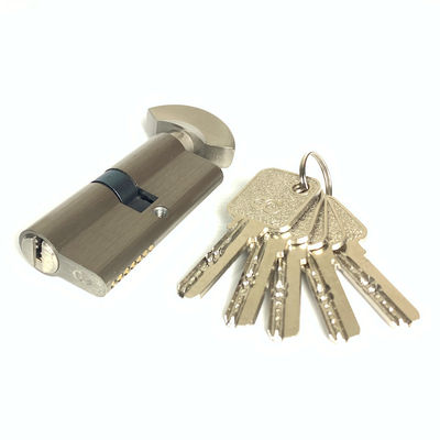 Único cilindro aberto personalizado SN CP GP SB AB MAB AC Euro Cilindro PRETO 70mm com núcleo de bronze
