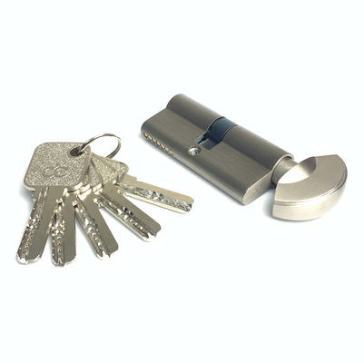 Único cilindro aberto personalizado SN CP GP SB AB MAB AC Euro Cilindro PRETO 70mm com núcleo de bronze