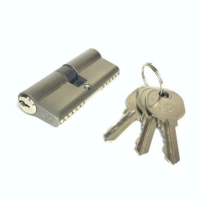 Bloqueio de cilindro de zinco de 70 mm cilindro de lado duplo personalizado Várias cores disponíveis