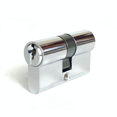 54mm Keyway cilindro de latão fechaduras de cilindro duplo tamanho personalizado