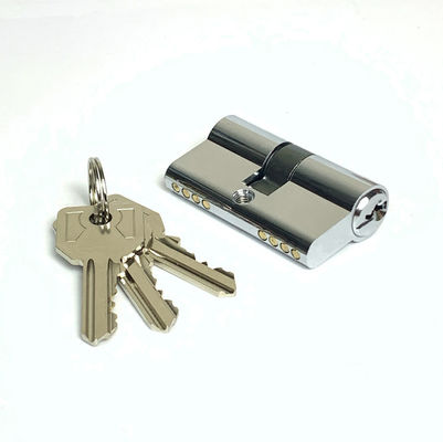 54mm Keyway cilindro de latão fechaduras de cilindro duplo tamanho personalizado