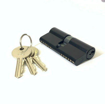 Dimensões personalizadas cilindro de zinco de latão cilindro preto porta de fechadura de substituição