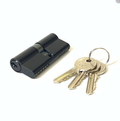 Dimensões personalizadas cilindro de zinco de latão cilindro preto porta de fechadura de substituição
