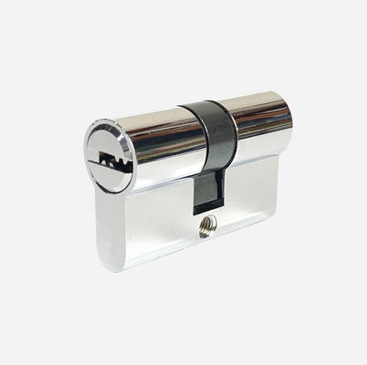 Fechadura de cilindro de latão personalizado fechadura de cilindro de porta aberta dupla 50 mm