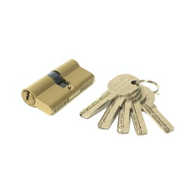 SN CP SB AB MAB AC Bloqueio de cilindro de latão 60 mm cilindro de dois lados